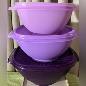 Tupperware Heritage Bowl Set NIB